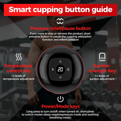 Rechargeable Electric Vacuum Cupping Therapy
