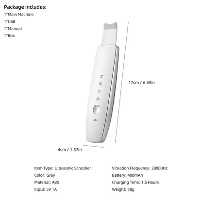EMS Pulse Ion Face Skin Scrubber